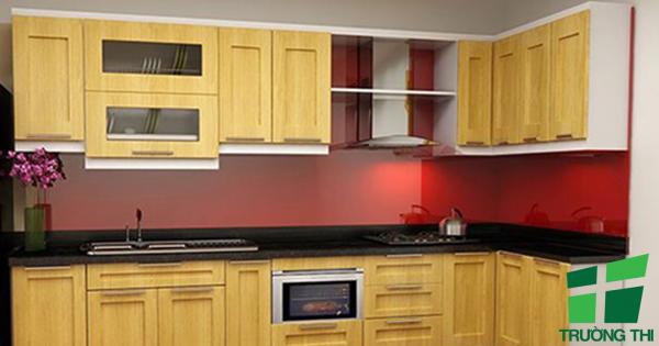 Những loại kính ốp bếp phổ biến trên thị trường