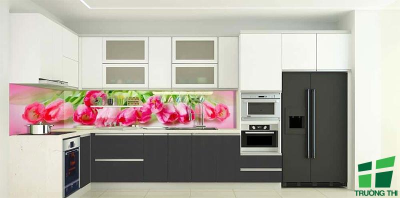 Mẫu kính ốp bếp 3D bền đẹp 11