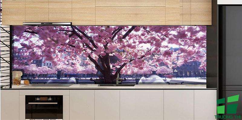 Mẫu kính ốp bếp 3D bền đẹp 05