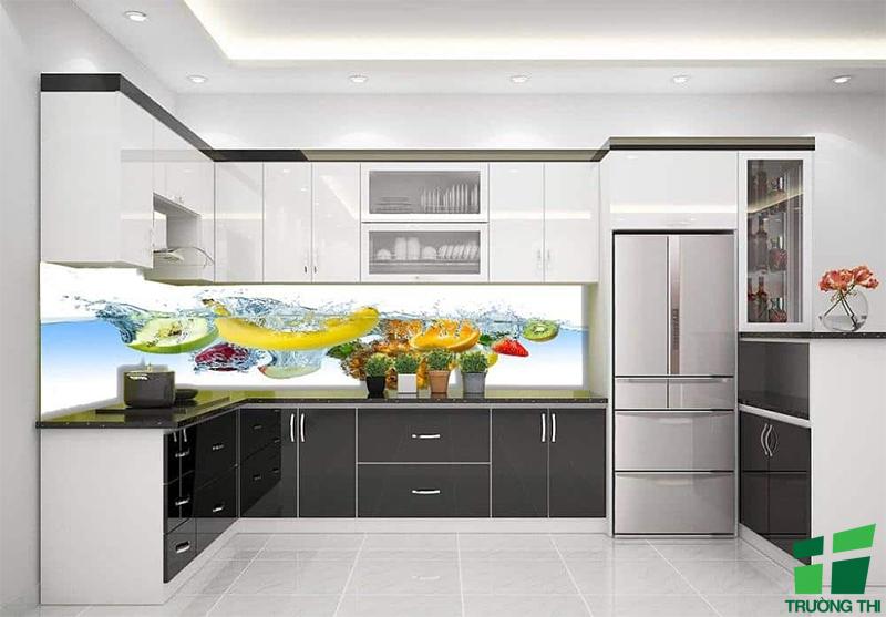 Mẫu kính ốp bếp 3D bền đẹp 08
